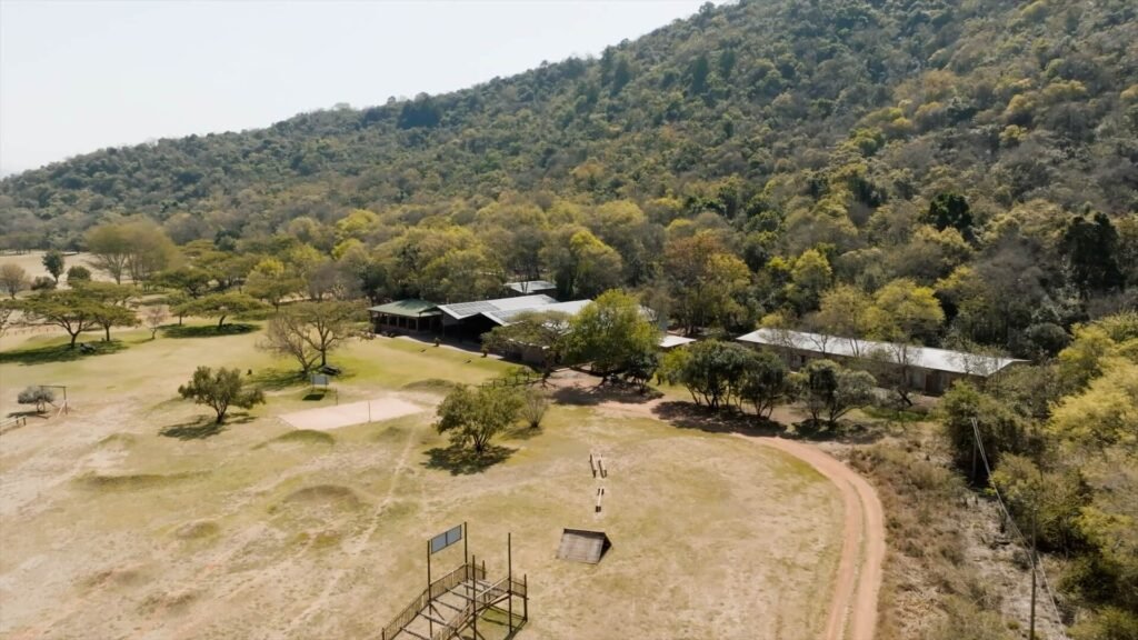 Overhead view of Mankele