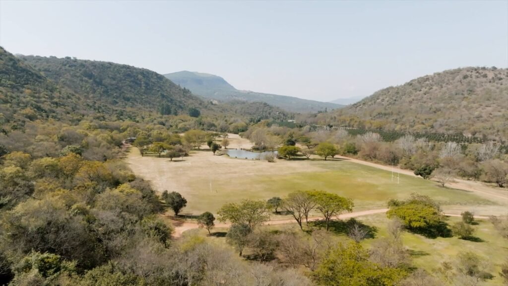 Overhead view of Mankele